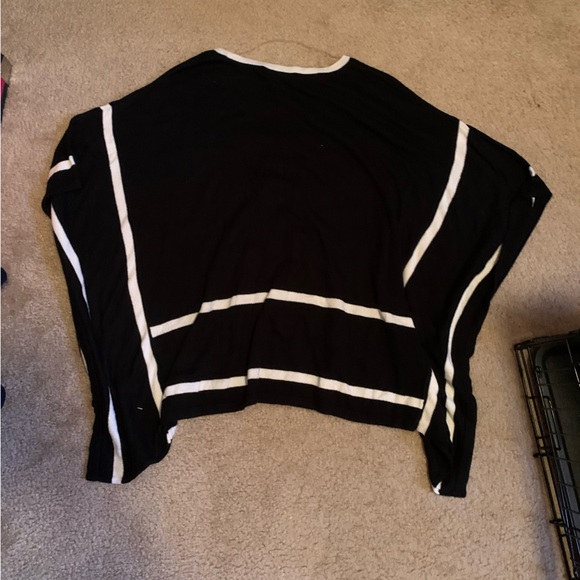 August Silk Poncho Sweater - Picture 4 of 4